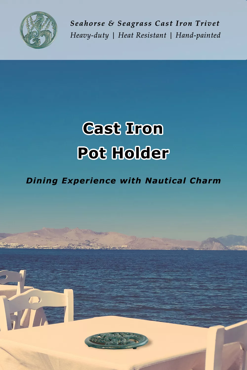 HomeHand Cast Iron Pot Holder